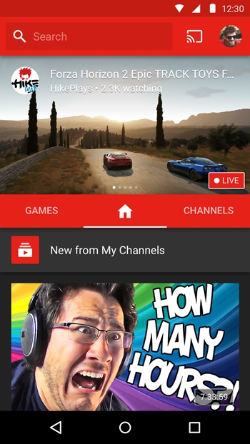 This photo provided by YouTube shows YouTube Gaming, a new app and site specifically aimed at gamers launching this summer.  YouTube announced the new app and site Friday, June 12, 2015, ahead of 2015 Electronic Entertainment Expo. The expo runs June 16-18, 2015, in Los Angeles. (YouTube via AP)