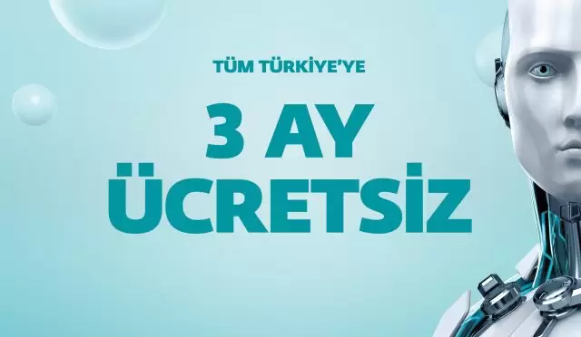 ESET ’ten Tüm Türkiye’ye 3 aylık Ücretsiz Güvenlik Yazılımı