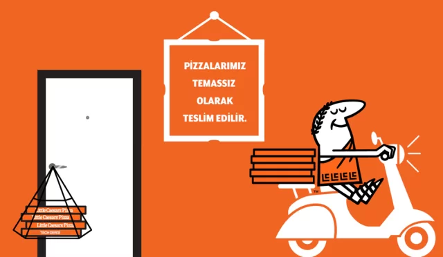 Little Caesars’dan Sıfır Temas Uygulaması