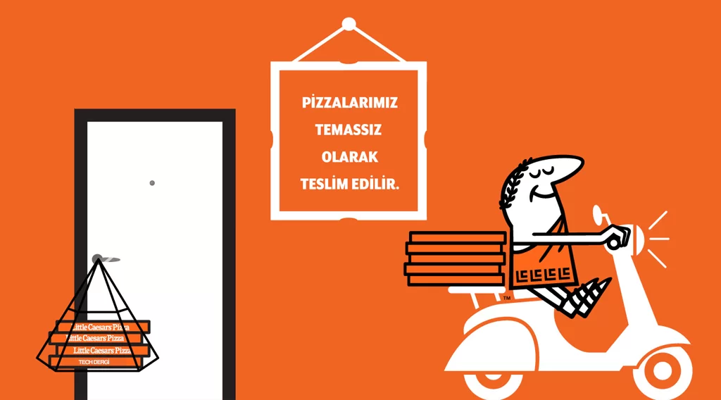 Little Caesars’dan Sıfır Temas Uygulaması