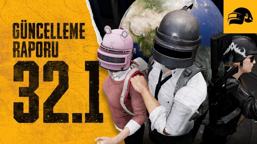 PUBG: BATTLEGROUNDS 32.1 GÜNCELLEMESİ ŞİMDİ YAYINDA