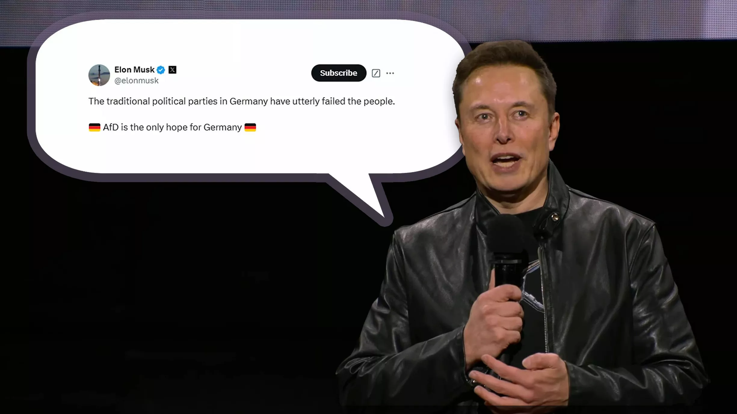 Elon Musk, Almanya Seçimlerine Müdahale Etmekle Suçlanıyor