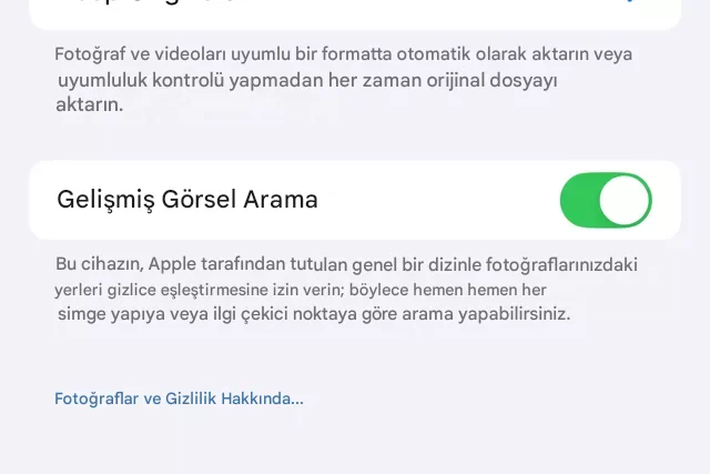 iPhone’unuz Fotoğraf Verilerinizi Apple ile Paylaşıyor mu? İşte Detaylar