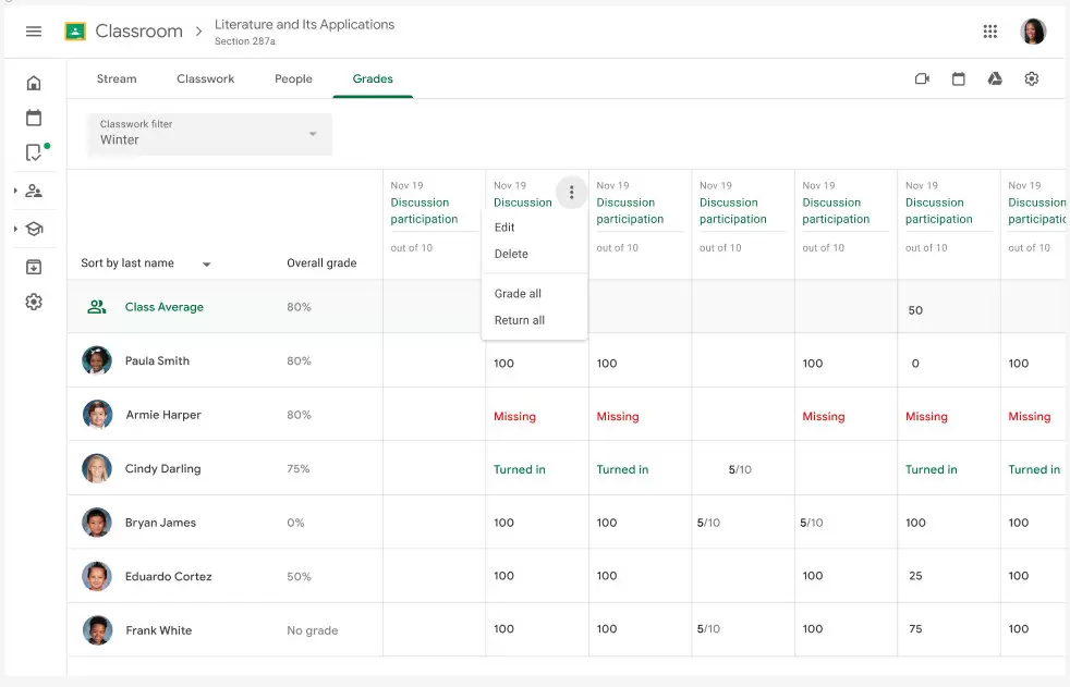 Google Classroom'dan Öğretmenlere Büyük Kolaylık: ‘Hepsini Notla’ Özelliği Geldi